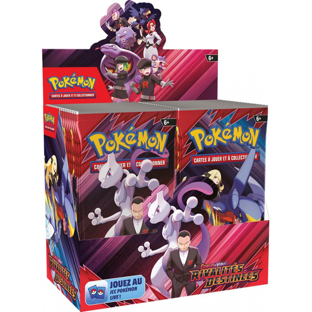 Pokémon — Boîte de boosters de Rivalités Destinées