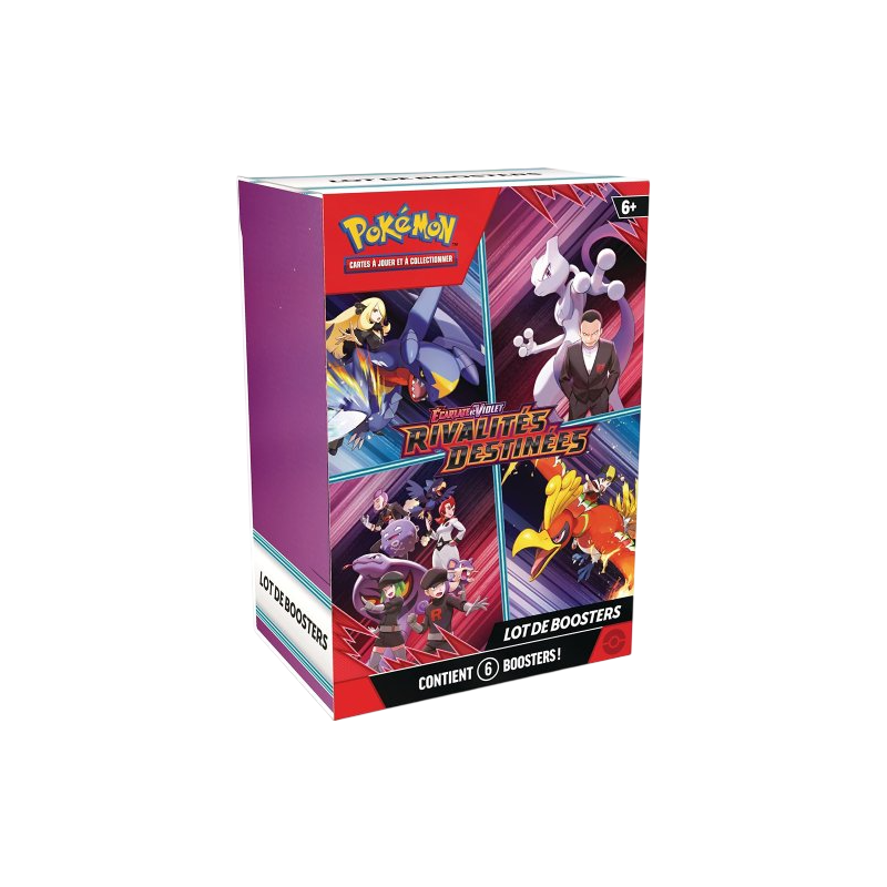 Pokémon — Bundle de 6 boosters Rivalités Destinées