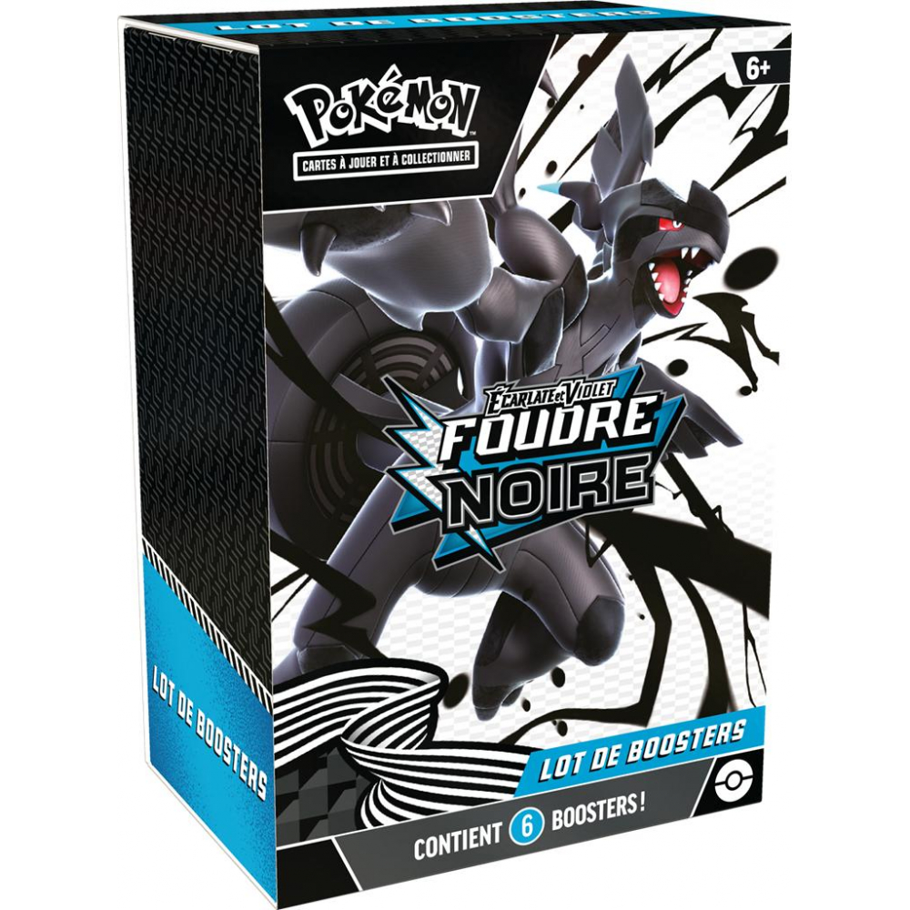Pokémon — Bundle de 6 boosters Foudre Noire
